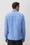 Mavi % 100 Keten Regular Fit Uzun Kollu Erkek Gömlek 0211496-89517 MAVİ