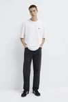 Mavi % 100 Pamuk Bisiklet Yaka Basic Erkek T Shirt 0613090-620 BEYAZ