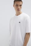 Mavi % 100 Pamuk Bisiklet Yaka Basic Erkek T Shirt 0613090-620 BEYAZ