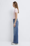 Mavi % 100 Pamuk Crop Fit Bisiklet Yaka Kadın T Shirt 1600814-89200 AÇIK PEMBE