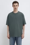 Mavi % 100 Pamuk Logolu Bisiklet Yaka Basic Erkek T Shirt 0613093-71598 KOYU YEŞİL