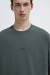 Mavi % 100 Pamuk Logolu Bisiklet Yaka Basic Erkek T Shirt 0613093-71598 KOYU YEŞİL