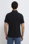 Mavi % 100 Pamuk Logolu Düğmeli Erkek Polo Yaka T Shirt 0611829-900 SİYAH