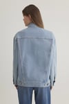 Mavi % 100 Pamuk Oversize Fit Kadın Kot Ceket 1110177-89165 MAVİ