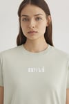 Mavi % 100 Pamuk Regular Fit Bisiklet Yaka Bayan T Shirt 1612241-70148 AÇIK YEŞİL