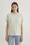 Mavi % 100 Pamuk Regular Fit Bisiklet Yaka Bayan T Shirt 1612241-70148 AÇIK YEŞİL