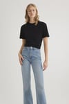Mavi % 100 Pamuk Regular Fit Bisiklet Yaka Bayan T Shirt 1600955-900 SİYAH