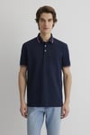 Mavi % 100 Pamuk Regular Fit Düğmeli Erkek Polo Yaka T Shirt 0611938-82318 KOYU LACIVERT