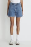Mavi % 100 Pamuk Regular Fit Normal Bel Kot Bermuda Bayan Short 1410059-87081 MAVİ