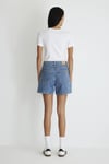 Mavi % 100 Pamuk Regular Fit Normal Bel Kot Bermuda Bayan Short 1410059-87081 MAVİ