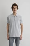 Mavi % 100 Pamuk Slim Fit Düğmeli Erkek Polo Yaka T Shirt 065900-34019 AÇIK GRİ