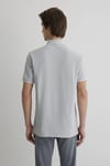 Mavi % 100 Pamuk Slim Fit Düğmeli Erkek Polo Yaka T Shirt 065900-34019 AÇIK GRİ