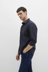 Mavi % 100 Pamuk Slim Fit Klasik Yaka Erkek Gömlek 0211673-70489 KOYU LACIVERT