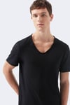 Mavi % 100 Pamuk V Yaka Dar Kesim Basic Erkek T Shirt 062773-26341 SİYAH