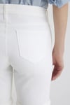 Mavi Alexis Pamuklu Normal Bel Düz Paça Regular Fit Kot Bayan Short 1441530484 BEYAZ