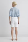 Mavi Alexis Pamuklu Normal Bel Düz Paça Regular Fit Kot Bayan Short 1441530484 BEYAZ