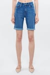 Mavi Alexis Pamuklu Normal Bel Slim Straight Denim Bayan Short 1441531330 MAVİ