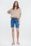 Mavi Alexis Pamuklu Normal Bel Slim Straight Denim Bayan Short 1441531330 MAVİ