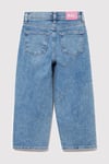 Mavi Baggy Normal Bel Daralan Paça Jeans Kız Çocuk Kot Pantolon 7010510-88228 MAVİ