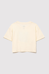Mavi Baskılı % 100 Pamuk Loose Fit Bisiklet Yaka Kız Çocuk T Shirt 7610276-89145 LİMON