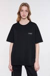 Mavi Bisiklet Yaka % 100 Pamuk Regular Fit Bayan T Shirt 1611309-900 SİYAH