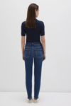 Mavi Cindy Yüksek Bel Dar Paça Mom Jeans Bayan Kot Pantolon 100277-33687 LACİVERT