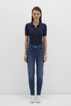 Mavi Cindy Yüksek Bel Dar Paça Mom Jeans Bayan Kot Pantolon 100277-33687 LACİVERT