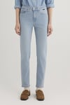 Mavi Cindy Yüksek Bel Dar Paça Mom Jeans Kadın Kot Pantolon 100277-84410 AÇIK MAVİ