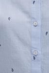 Mavi Desenli % 100 Pamuk Loose Fit Uzun Kollu Bayan Gömlek 1210030-84655 MAVİ