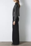 Mavi Fitted Fit Dik Yaka Bayan Deri Ceket 1110598-900 SİYAH
