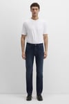 Mavi Hunter Pamuklu Regular Straight Fit Normal Bel Düz Paça Jeans Erkek Kot Pantolon 0020290825 LACİVERT