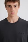Mavi Jeans Nakışlı Pamuklu Bisiklet Yaka Basic Erkek T Shirt 0612733-70092 ANTRASİT