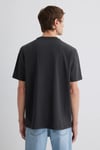 Mavi Jeans Nakışlı Pamuklu Bisiklet Yaka Basic Erkek T Shirt 0612733-70092 ANTRASİT