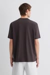 Mavi Jeans Nakışlı Pamuklu Bisiklet Yaka Basic Erkek T Shirt 0612733-70219 KOYU KAHVE