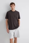 Mavi Jeans Nakışlı Pamuklu Bisiklet Yaka Basic Erkek T Shirt 0612733-70219 KOYU KAHVE