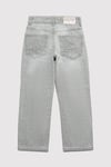 Mavi Jımmy Pamuklu Loose Fit Normal Bel Düz Paça Jeans Erkek Çocuk Kot Pantolon 6011190-A2947 AÇIK GRİ