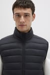 Mavi Kapitoneli Regular Fit Dik Yaka Şişme Erkek Yelek 0110338-900 SİYAH
