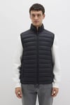 Mavi Kapitoneli Regular Fit Dik Yaka Şişme Erkek Yelek 0110338-900 SİYAH