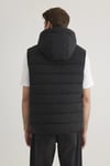 Mavi Kapitoneli Regular Fit Kapüşonlu Şişme Erkek Yelek 0110554-900 SİYAH