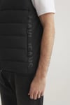 Mavi Kapitoneli Regular Fit Kapüşonlu Şişme Erkek Yelek 0110554-900 SİYAH
