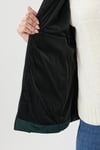 Mavi Kapüşonlu Regular Fit Şişme Bayan Mont 1110043-71929 YEŞİL