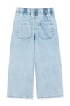 Mavi Loco % 100 Pamuk Wide Leg Normal Bel Geniş Paça Jeans Kız Çocuk Kot Pantolon 7010405-86710 AÇIK MAVİ