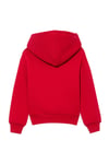 Mavi Logo Baskılı Pamuklu Loose Fit Kapüşonlu Şardonlu Erkek Çocuk Sweat 6610110-70464 KIRMIZI