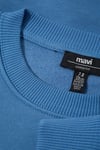 Mavi Logolu Loose Fit Bisiklet Yaka Erkek Çocuk Sweat 6S10163-70724 MAVİ