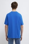 Mavi Logolu Pamuklu Loose Fit Bisiklet Yaka Erkek T Shirt 0611711-81330 SAKS