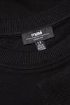 Mavi Logolu Pamuklu Loose Fit Bisiklet Yaka Erkek Çocuk Sweat 6S10034-900 SİYAH