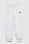 Mavi Logolu Pamuklu Regular Fit Normal Bel Lastikli Paça Erkek Çocuk Eşofman Altı 6010028-88467 AÇIK GRİ