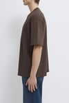 Mavi Logolu Pamuklu Relaxed Fit Bisiklet Yaka Erkek T Shirt 0613093-70251 KAHVE