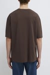 Mavi Logolu Pamuklu Relaxed Fit Bisiklet Yaka Erkek T Shirt 0613093-70251 KAHVE