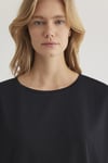 Mavi Loose Fit Bisiklet Yaka Basic Bayan T Shirt 167245-900 SİYAH